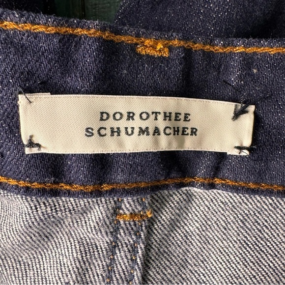 Dorothee Schumacher True Navy Denim Love Turn Up Cuff Pant Jeans - Picture 11 of 14